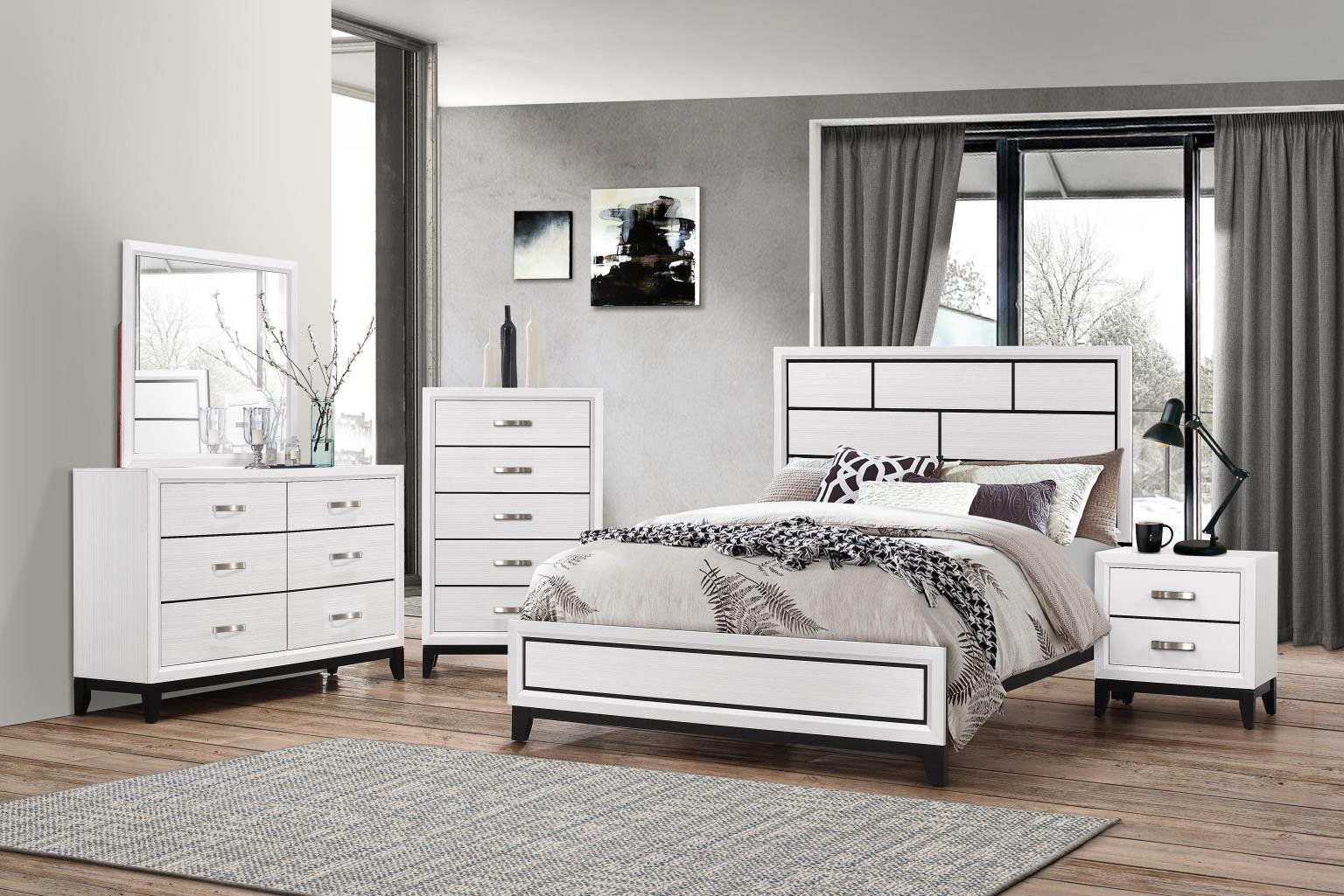 B311 Eva White Bedroom Set – Florida Modern Elegance B311 Eva White Bedroom Set – Florida Modern Elegance