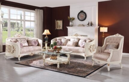 L238 Dilan Living Room Sofa – Regal Elegance for Florida