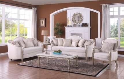 L272 Grant 92″ Sofa – Plush Cream Classic