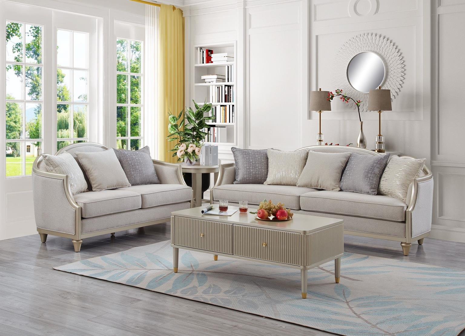 L310 Amiri Beige Sofa & Loveseat – Florida Luxury Comfort L272 Grant Sofa – Modern Comfort & Style in Florida