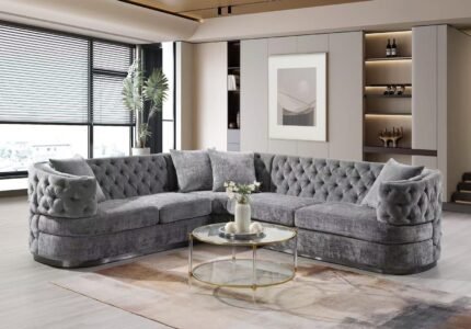 L322 JAVA Grey Sofa – Florida Modern Living