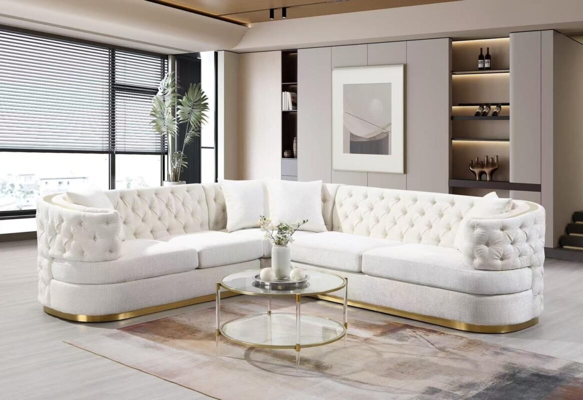 L323 JAVA Cream Luxury Sofa – Florida Neutral Elegance