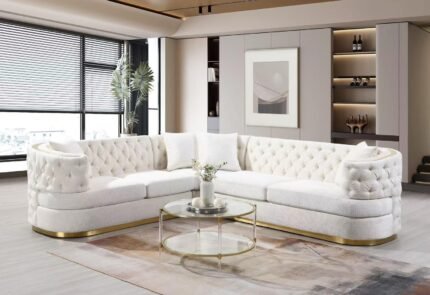 L323 JAVA Cream Luxury Sofa – Florida Neutral Elegance