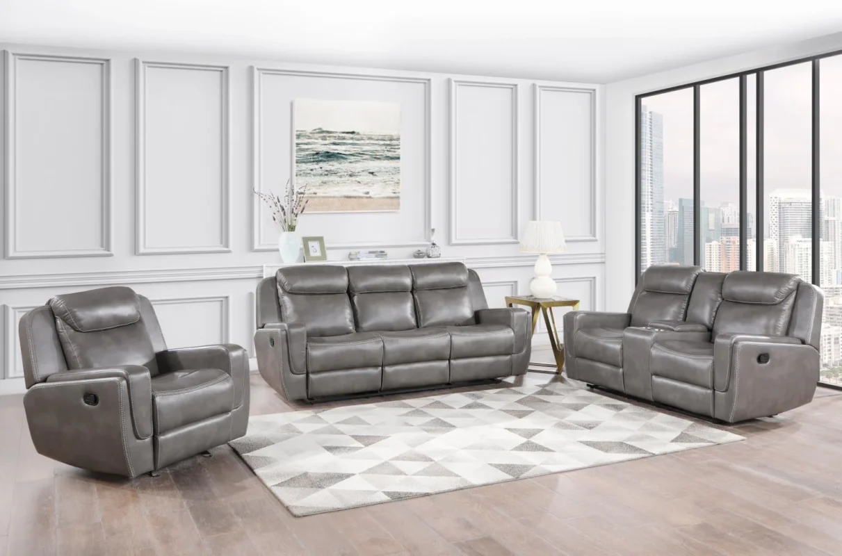 Eric L405 Living Room Reclining Sofa – Florida Luxury