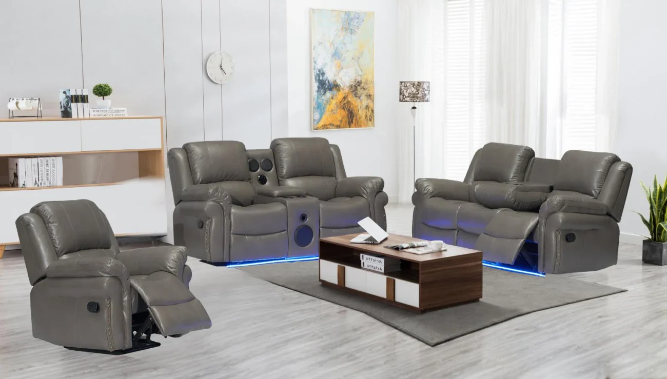 Cesar Living Room Reclining Sofa – Florida’s Modern Comfort